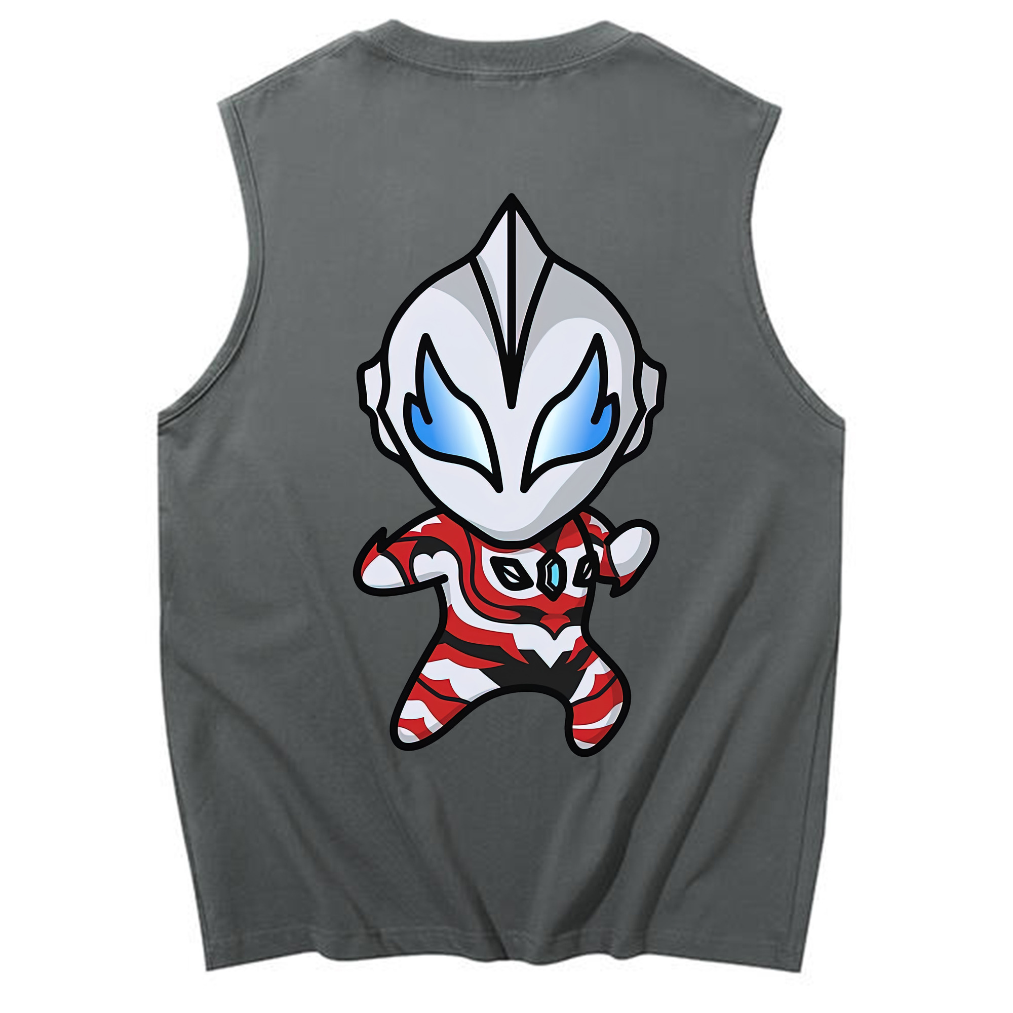 （画像用） ウルトラマン Ultraman コットン100％タンクトップ（背面プリント）